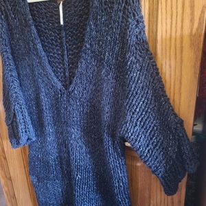 Free People chunky-knit sweater dress, sz lg